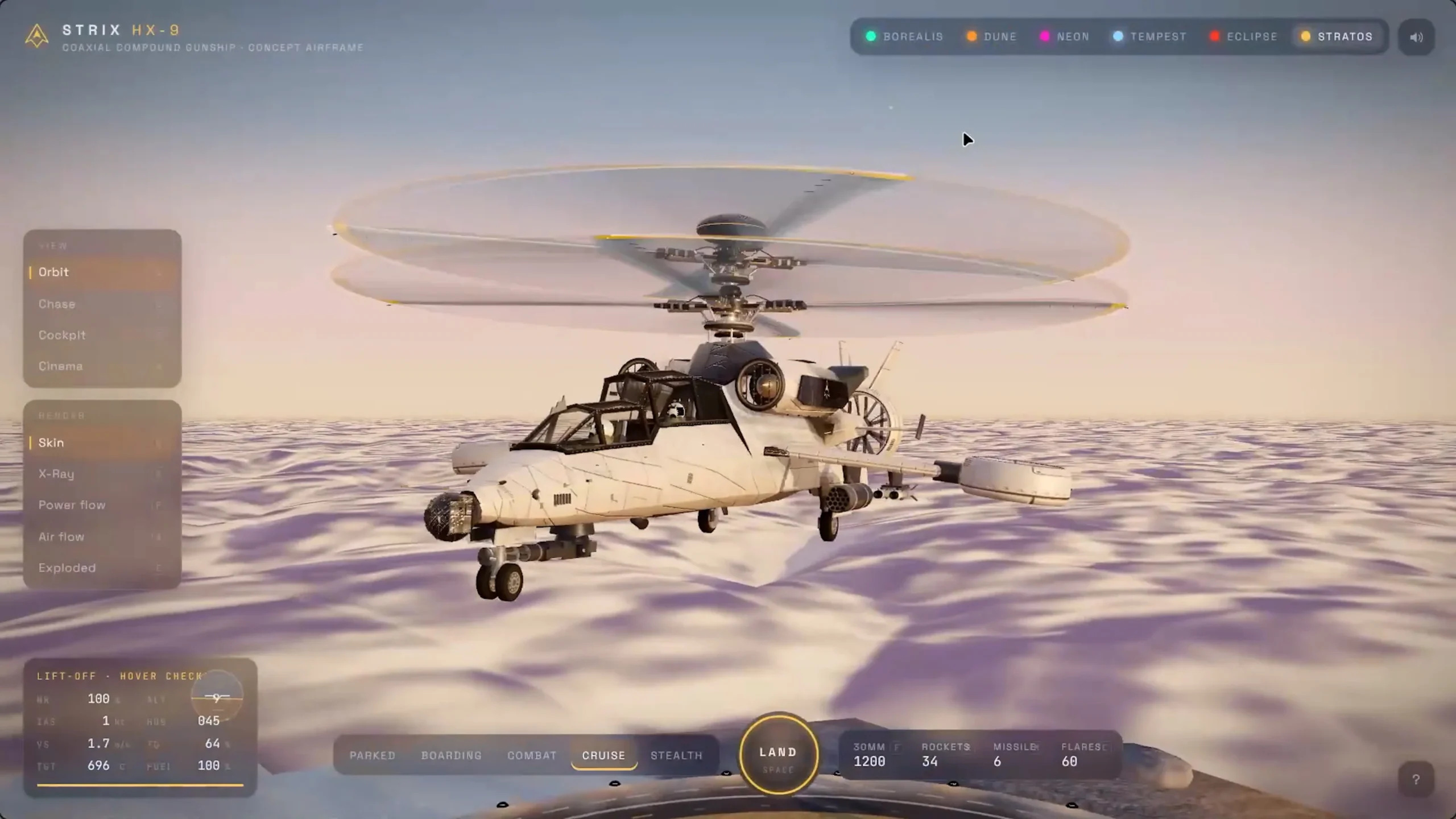 AI 生成的 3D 武裝直升機
